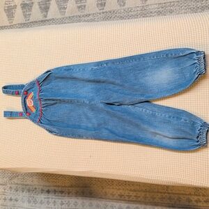 Sears Classic Denim Burger King Kids Overalls